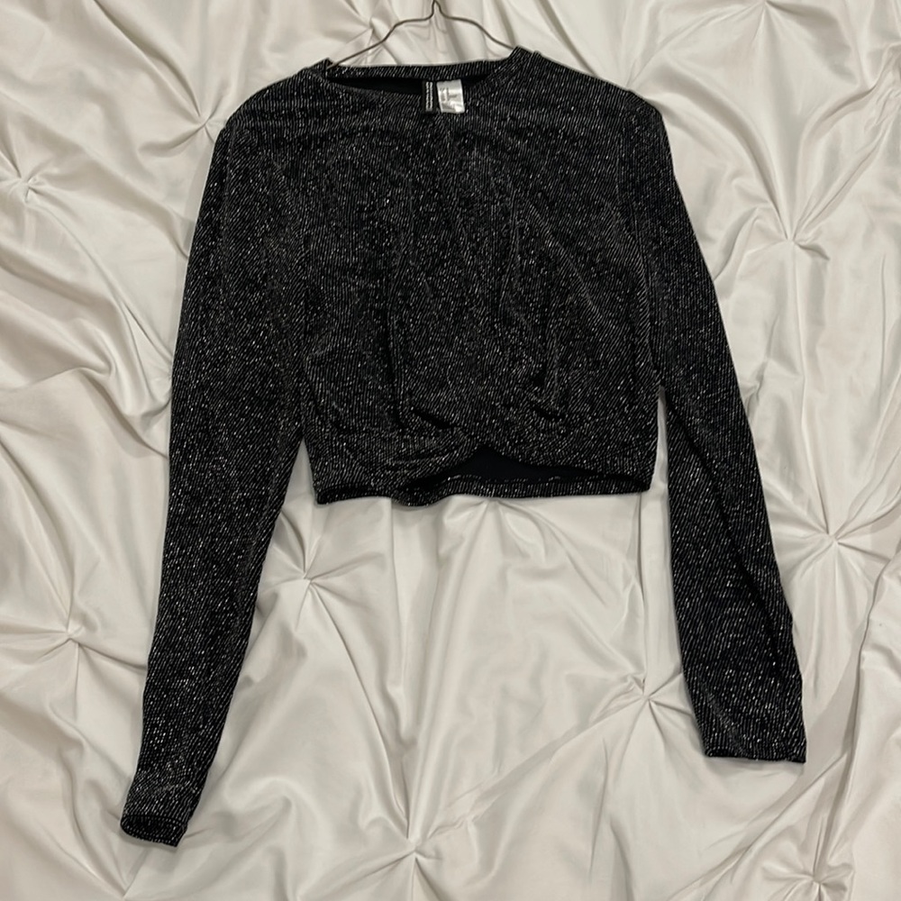 Shinny Crop Top